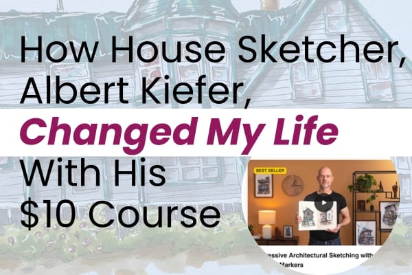 review of domestika expressive architectural sketching albert house sketcher image of video (2)